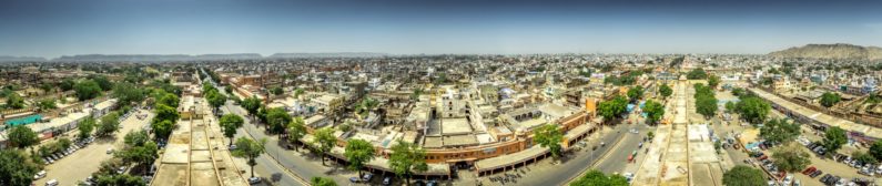 Панорама города Джайпур