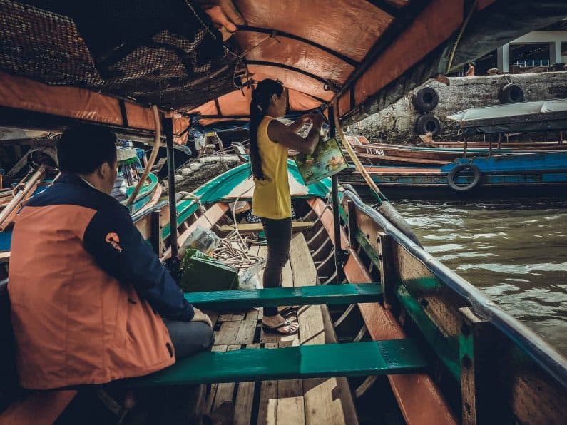 Лодка до Бирмы из Ранонга